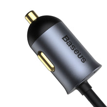 Заредете изображение във визуализатора на галерията – Baseus Share Together 3x USB / USB Type C car charger 120W PPS Quick Charge Power Delivery gray (CCBT-B0G) - TopMag

