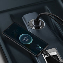 Заредете изображение във визуализатора на галерията – Baseus Share Together 3x USB / USB Type C car charger 120W PPS Quick Charge Power Delivery gray (CCBT-B0G) - TopMag
