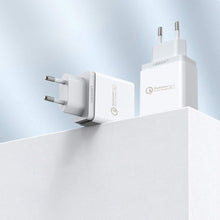 Заредете изображение във визуализатора на галерията – Ugreen CD122 Quick Charge 3.0 Quick Charge 3.0 18W 3A USB Wall Charger White (10133) - TopMag

