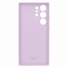 Заредете изображение във визуализатора на галерията – Samsung Silicone Cover Case for Samsung Galaxy S23 Ultra Silicone Cover Lilac (EF-PS918TVEGWW)
