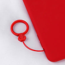 Заредете изображение във визуализатора на галерията – Silicone lanyard for the phone diamond ring pendant for a finger violet - TopMag

