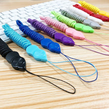 Заредете изображение във визуализатора на галерията – Long phone lanyard with a clip yellow - TopMag
