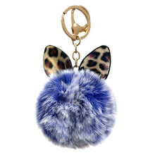 Заредете изображение във визуализатора на галерията – Fluffy ball pendant blue - TopMag
