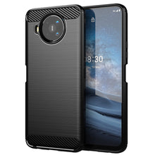 Заредете изображение във визуализатора на галерията – Carbon Case Flexible cover for Nokia 8.3 5G black - TopMag
