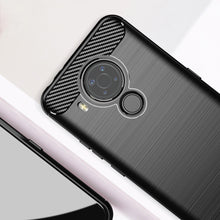 Заредете изображение във визуализатора на галерията – Carbon Case Flexible cover for Nokia 5.4 black - TopMag
