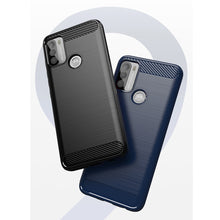 Заредете изображение във визуализатора на галерията – Carbon Case Flexible case cover Motorola Moto G50 black - TopMag
