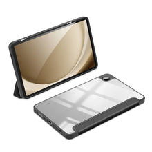 Заредете изображение във визуализатора на галерията – Dux Ducis Toby case with flip stand for Samsung Galaxy Tab A9 8.7'' - black
