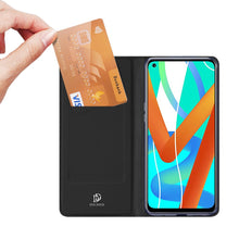 Заредете изображение във визуализатора на галерията – Dux Ducis Skin Pro Bookcase type case for Realme 8 5G / V13 5G black - TopMag
