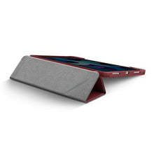 Заредете изображение във визуализатора на галерията – UNIQ etui Moven iPad 10.2" (2021/2020/2019) bordowy/burgundy - TopMag

