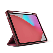 Заредете изображение във визуализатора на галерията – UNIQ etui Moven iPad 10.2" (2021/2020/2019) bordowy/burgundy - TopMag
