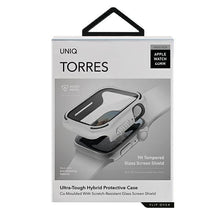 Заредете изображение във визуализатора на галерията – UNIQ etui Torres Apple Watch Series 4/5/6/SE 44mm. biały/dove white - TopMag
