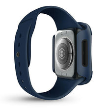 Заредете изображение във визуализатора на галерията – UNIQ etui Torres Apple Watch Series 4/5/6/SE 44mm. niebieski/nautical blue - TopMag
