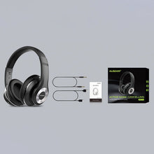 Заредете изображение във визуализатора на галерията – Ausdom wireless over-ear headphones Bluetooth 5.0 ANC (active noise cancellation) black-red (ANC10) - TopMag
