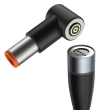 Заредете изображение във визуализатора на галерията – Baseus Zinc Magnetic Series Lenovo Laptop Charging Cable USB Type C to DC Round Port(7,9 x 5,5mm) 100W 2m black (CATXC-Y01) - TopMag
