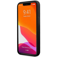 Заредете изображение във визуализатора на галерията – Case BMW BMHCP13MSLBLBK iPhone 13 6.1" black/black hardcase Silicone Signature Logo

