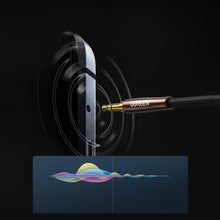 Заредете изображение във визуализатора на галерията – Ugreen cable audio cable 3.5 mm mini jack - 2xRCA (female) 25 cm black (AV194 50129) - TopMag
