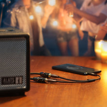 Заредете изображение във визуализатора на галерията – Ugreen cable audio cable 3.5 mm mini jack - 2xRCA (female) 25 cm black (AV194 50129) - TopMag
