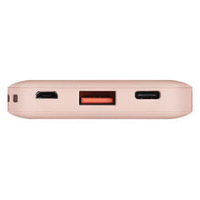 Заредете изображение във визуализатора на галерията – Uniq Powerbank Fuele mini 8000mAh USB-C 18W PD Fast charge pink/pink
