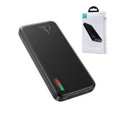 Заредете изображение във визуализатора на галерията – Joyroom power bank 10000mAh Dazzling Series 22.5W black (QP194)
