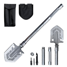 Заредете изображение във визуализатора на галерията – Multifunctional folding shovel 16in1 survival knife screwdriver glass breaker - TopMag
