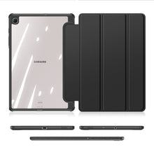 Заредете изображение във визуализатора на галерията – Dux Ducis Toby armored tough Smart Cover for Samsung Galaxy Tab S6 Lite with a holder for stylus pen black - TopMag
