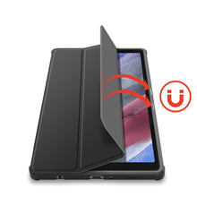 Заредете изображение във визуализатора на галерията – Dux Ducis Toby armored tough Smart Cover for Samsung Galaxy Tab A7 Lite (T220 / T225) with a holder for stylus pen black - TopMag
