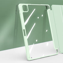 Заредете изображение във визуализатора на галерията – Dux Ducis Toby armored tough Smart Cover for iPad Pro 11'' 2021 with a holder for Apple Pencil green - TopMag
