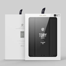 Заредете изображение във визуализатора на галерията – Dux Ducis Toby armored tough Smart Cover for iPad Pro 11'' 2021 with a holder for Apple Pencil black - TopMag
