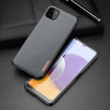 Заредете изображение във визуализатора на галерията – Dux Ducis Fino case covered with nylon material for Samsung Galaxy A22 5G gray - TopMag

