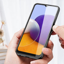 Заредете изображение във визуализатора на галерията – Dux Ducis Fino case covered with nylon material for Samsung Galaxy A22 5G gray - TopMag
