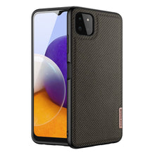 Заредете изображение във визуализатора на галерията – Dux Ducis Fino case covered with nylon material for Samsung Galaxy A22 5G green - TopMag
