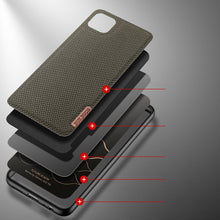 Заредете изображение във визуализатора на галерията – Dux Ducis Fino case covered with nylon material for Samsung Galaxy A22 5G green - TopMag
