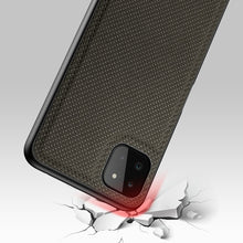 Заредете изображение във визуализатора на галерията – Dux Ducis Fino case covered with nylon material for Samsung Galaxy A22 5G green - TopMag
