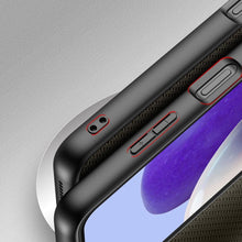 Заредете изображение във визуализатора на галерията – Dux Ducis Fino case covered with nylon material for Samsung Galaxy A22 5G green - TopMag
