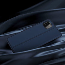 Заредете изображение във визуализатора на галерията – Dux Ducis Skin Pro Bookcase type case for Samsung Galaxy A22 5G blue - TopMag

