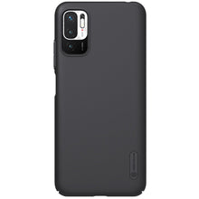 Заредете изображение във визуализатора на галерията – Nillkin Super Frosted Shield Case + kickstand for Xiaomi Redmi Note 10 5G black - TopMag
