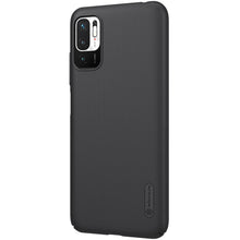 Заредете изображение във визуализатора на галерията – Nillkin Super Frosted Shield Case + kickstand for Xiaomi Redmi Note 10 5G black - TopMag
