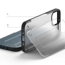 Заредете изображение във визуализатора на галерията – Ringke UX durable hard case for iPhone 12 Pro/ iPhone 12 transparent (UXAP0001) - TopMag
