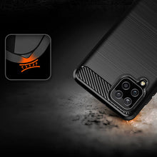 Заредете изображение във визуализатора на галерията – Carbon Case Flexible Cover TPU Case for Samsung Galaxy A22 4G blue - TopMag
