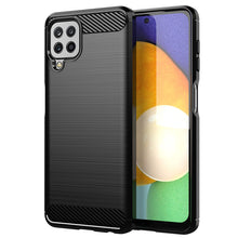 Заредете изображение във визуализатора на галерията – Carbon Case Flexible Cover TPU Case for Samsung Galaxy A22 4G black - TopMag
