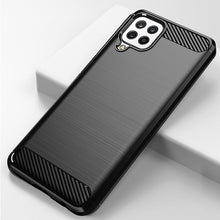 Заредете изображение във визуализатора на галерията – Carbon Case Flexible Cover TPU Case for Samsung Galaxy A22 4G black - TopMag
