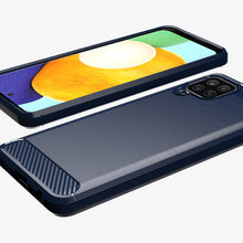 Заредете изображение във визуализатора на галерията – Carbon Case Flexible Cover TPU Case for Samsung Galaxy A22 4G black - TopMag
