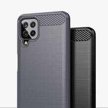 Заредете изображение във визуализатора на галерията – Carbon Case Flexible Cover TPU Case for Samsung Galaxy A22 4G black - TopMag
