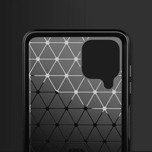 Заредете изображение във визуализатора на галерията – Carbon Case Flexible Cover TPU Case for Samsung Galaxy A22 4G black - TopMag
