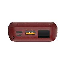 Заредете изображение във визуализатора на галерията – UNIQ Powerbank indukcyjny Hyde Air 10000mAh USB-C 18W PD Fast Wireless bordowy/maroon - TopMag
