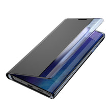 Заредете изображение във визуализатора на галерията – Sleep Case Bookcase Type Case with Smart Window for Samsung Galaxy A22 4G black - TopMag
