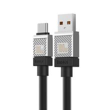 Заредете изображение във визуализатора на галерията – BASEUS cabel USB to Type C CoolPlay Fast Charging 100W 1m black CAKW000601
