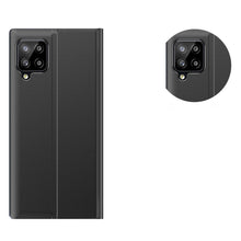 Заредете изображение във визуализатора на галерията – Sleep Case Bookcase Type Case with Smart Window for Samsung Galaxy A22 4G pink - TopMag
