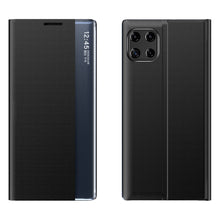 Заредете изображение във визуализатора на галерията – Sleep Case Bookcase Type Case with Smart Window for Samsung Galaxy A22 5G black - TopMag
