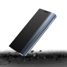 Заредете изображение във визуализатора на галерията – Sleep Case Bookcase Type Case with Smart Window for Samsung Galaxy A22 5G blue - TopMag
